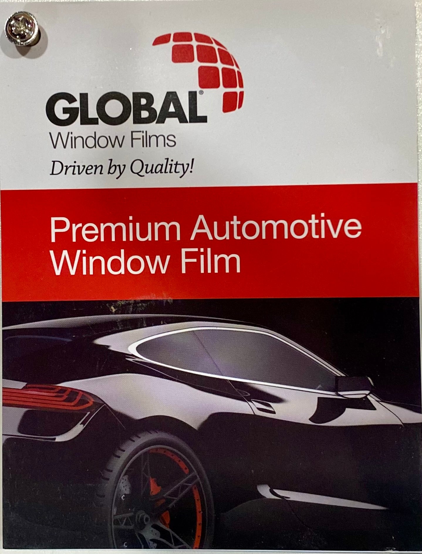 Automotive Tint Fan Deck