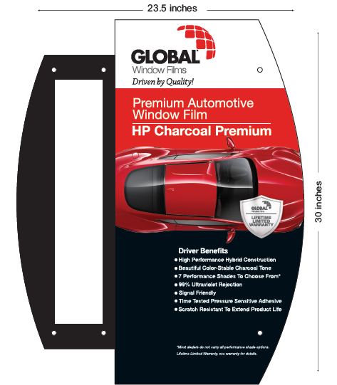 HP Charcoal Premium Wall Board